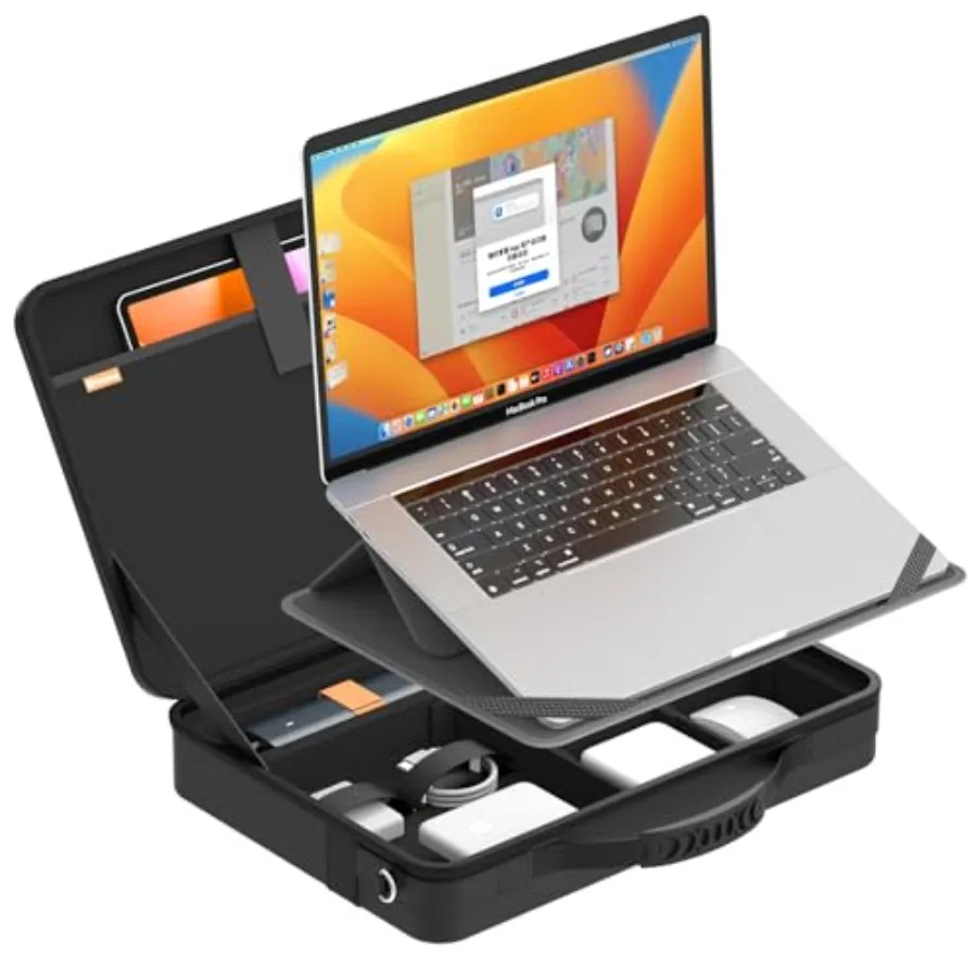 MobileBase Laptop Shoulder Sleeve for 15.3 inch MacBook Air M4 2025/M3 2024/M2 A3114, 16 inch MacBook Pro M4 2024/M3/M2 2023 A2
MobileBase Laptop Shoulder Sleeve for 15.3 inch MacBook Air M4 2025/M3 2024/M2 A3114, 16 inch MacBook Pro M4 2024/M3/M2 2023 A2