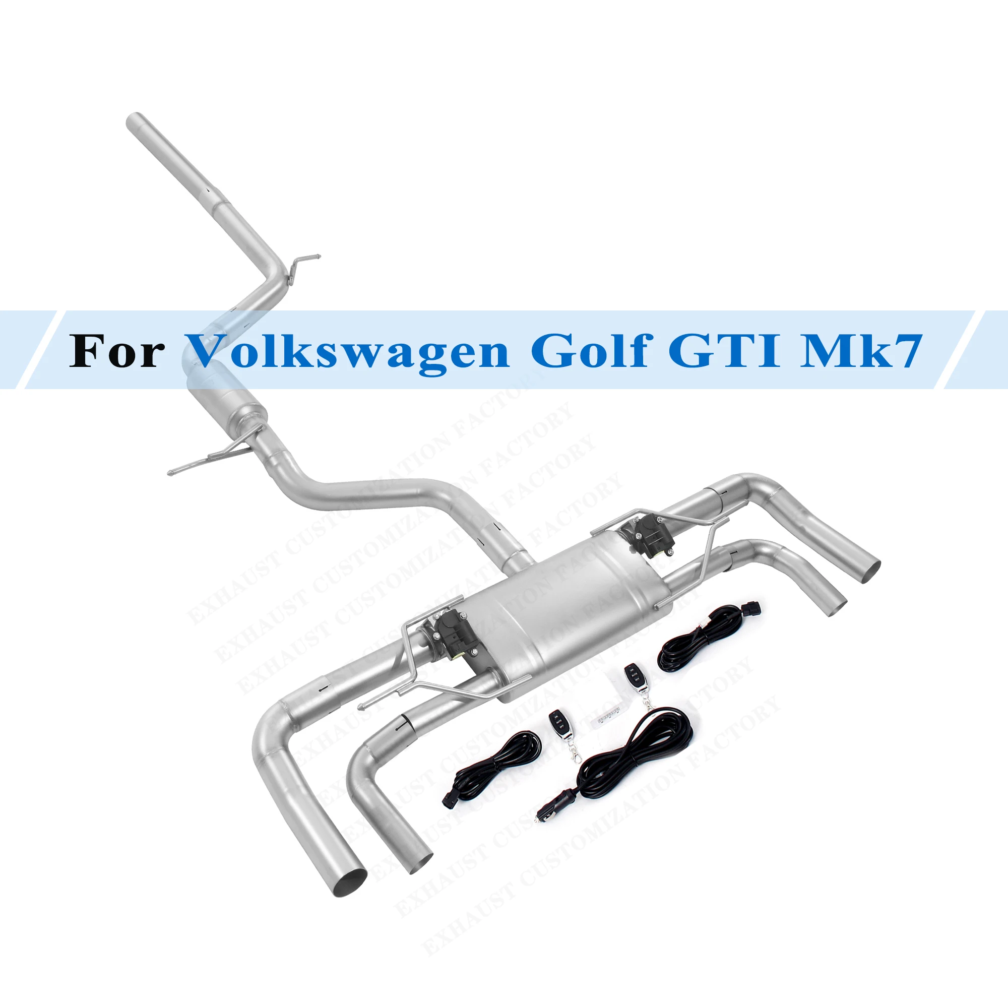 For Volkswagen Golf GTI MK7 MK7.5 R MK7 Customizable Performance Exhaust Cat-Back Stainless Steel
For Volkswagen Golf GTI MK7 MK7.5 R MK7 Customizable Performance Exhaust Cat-Back Stainless Steel