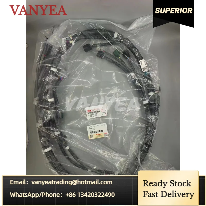 8-98034537-5 8980345375 жгут проводов, жгут проводов для двигателя фотоэкскаватора 4JJ1
8-98034537-5 8980345375 жгут проводов, жгут проводов для двигателя фотоэкскаватора 4JJ1