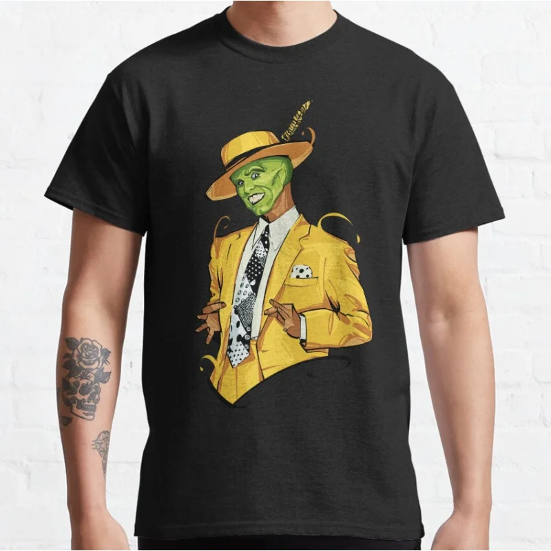0614 Funny Comedy The MASK Movie Jim Carrey 1994 Vintage Retro 90s film Graphic clothes 1005 cotton printed All size Tops S-6XL
0614 Funny Comedy The MASK Movie Jim Carrey 1994 Vintage Retro 90s film Graphic clothes 1005 cotton printed All size Tops S-6XL