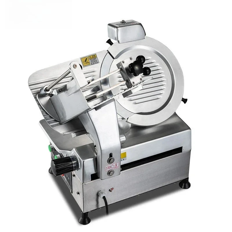 FEST Electric 12 Inch Frozen Meat Slicer Semi-automatic Slicer Machine for Home and Processor