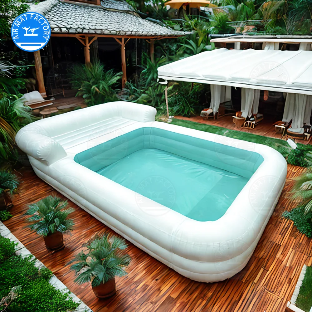 Inflatable swimming pool with sofa, pool with seats, sofa bed, ball pool, vacuum swimming pool, fun and convenient water enterta
Inflatable swimming pool with sofa, pool with seats, sofa bed, ball pool, vacuum swimming pool, fun and convenient water enterta