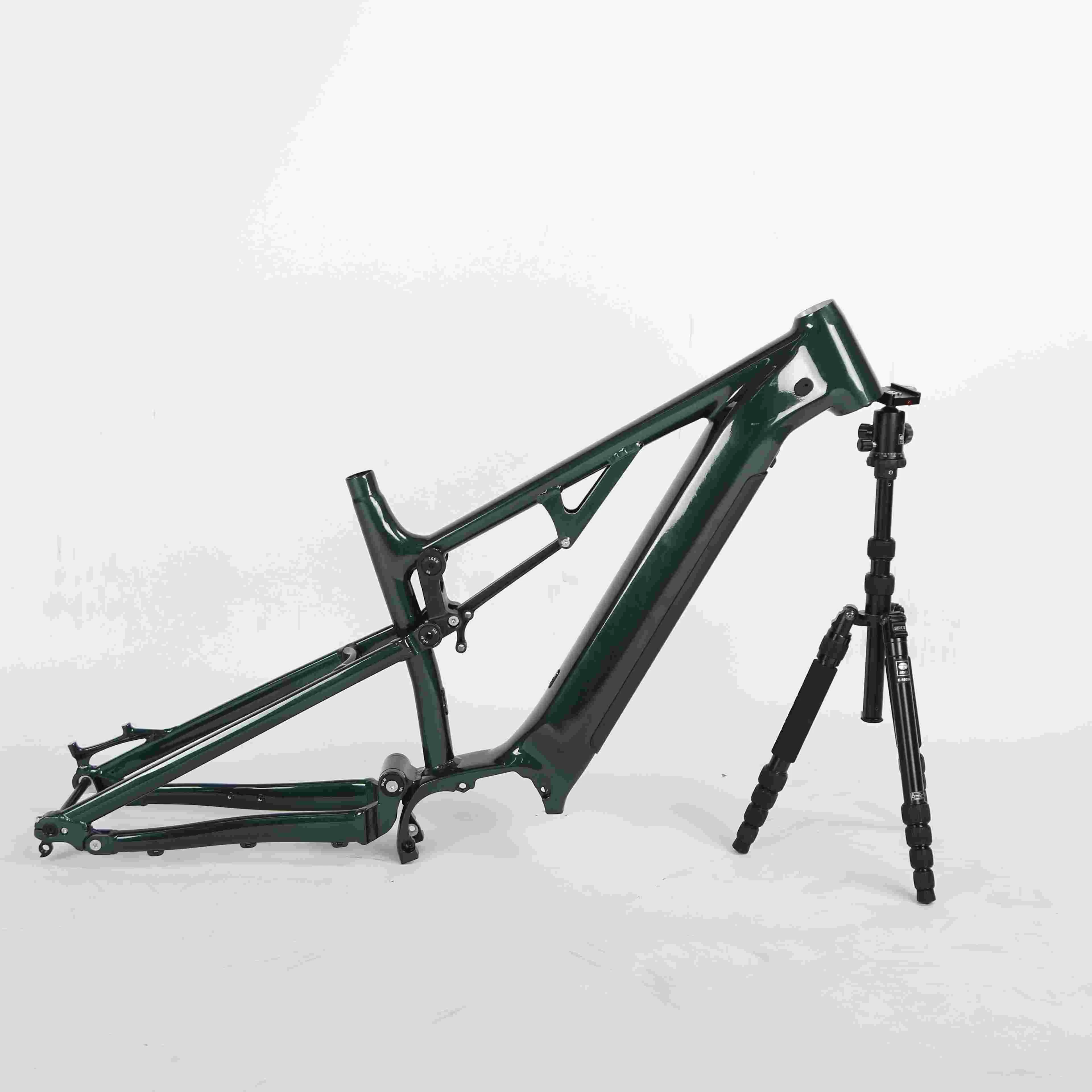 New Arrival Twitter Ebike Frame CYC-EM6 Mid Drive Electric Bicycle Frames 29er Full Suspension Alu Alloy EMTB Frame
New Arrival Twitter Ebike Frame CYC-EM6 Mid Drive Electric Bicycle Frames 29er Full Suspension Alu Alloy EMTB Frame
