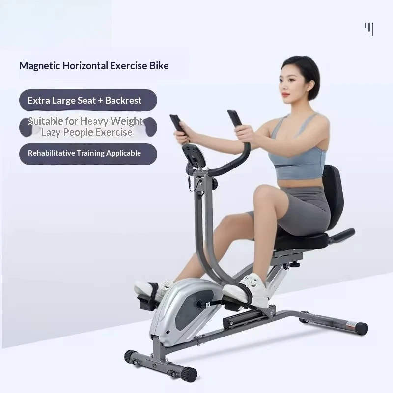 Magnetic Control Backrest Type Exercise Bike Indoor Horse Riding Machine Home Rehabilitation Training Bicycle for
Magnetic Control Backrest Type Exercise Bike Indoor Horse Riding Machine Home Rehabilitation Training Bicycle for