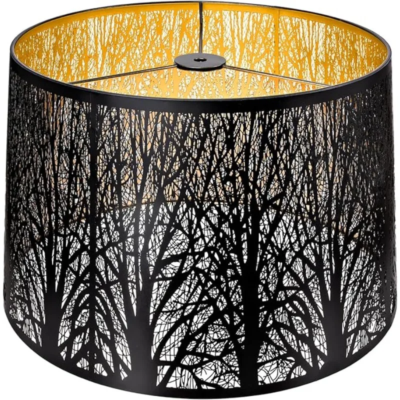 Large Metal Lampshade Forest Etching Forest Lamp Shade Pattern Fits For Table Lamps and Floor Lamps Spider Fitter Stainless 
Large Metal Lampshade Forest Etching Forest Lamp Shade Pattern Fits For Table Lamps and Floor Lamps Spider Fitter Stainless