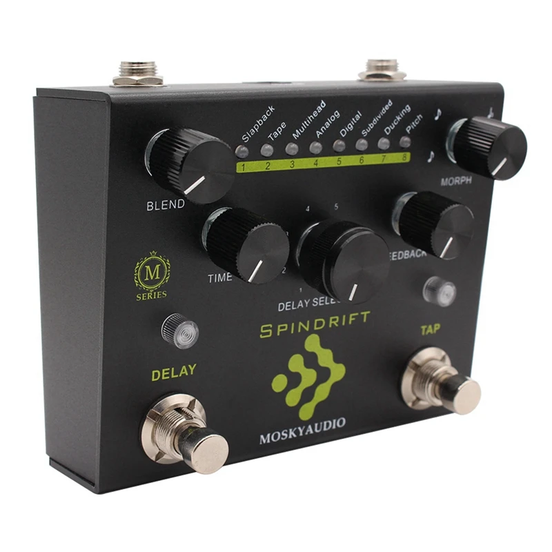 Педаль для басовых эффектов MOSKYAUDIO SPINDRIT, задержка нажатия, аксессуары для процессоров гитары, бас-эффектов
Педаль для басовых эффектов MOSKYAUDIO SPINDRIT, задержка нажатия, аксессуары для процессоров гитары, бас-эффектов