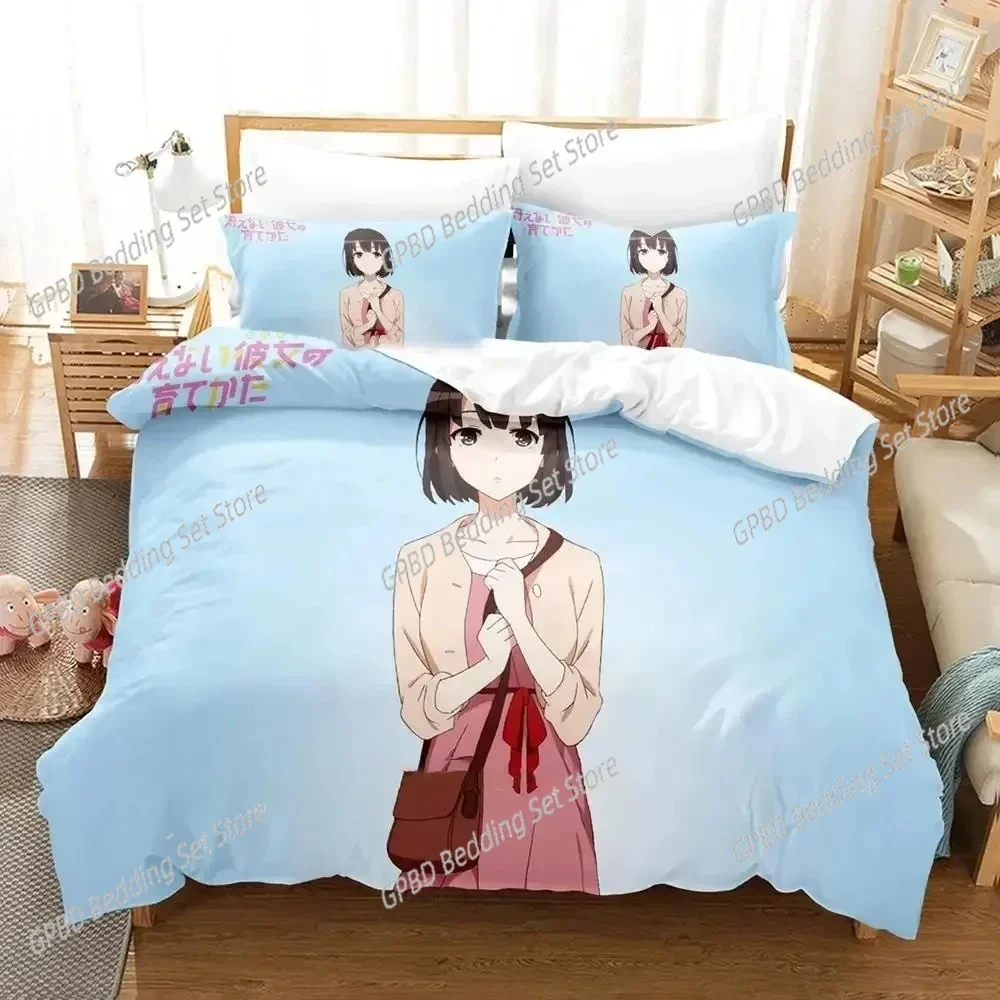 Anime Megumi Kato Saekano Comfortable Duvet Quilt Cover Pillowcase Bedding Set Children Bedroom Decoration Home Textile
Anime Megumi Kato Saekano Comfortable Duvet Quilt Cover Pillowcase Bedding Set Children Bedroom Decoration Home Textile