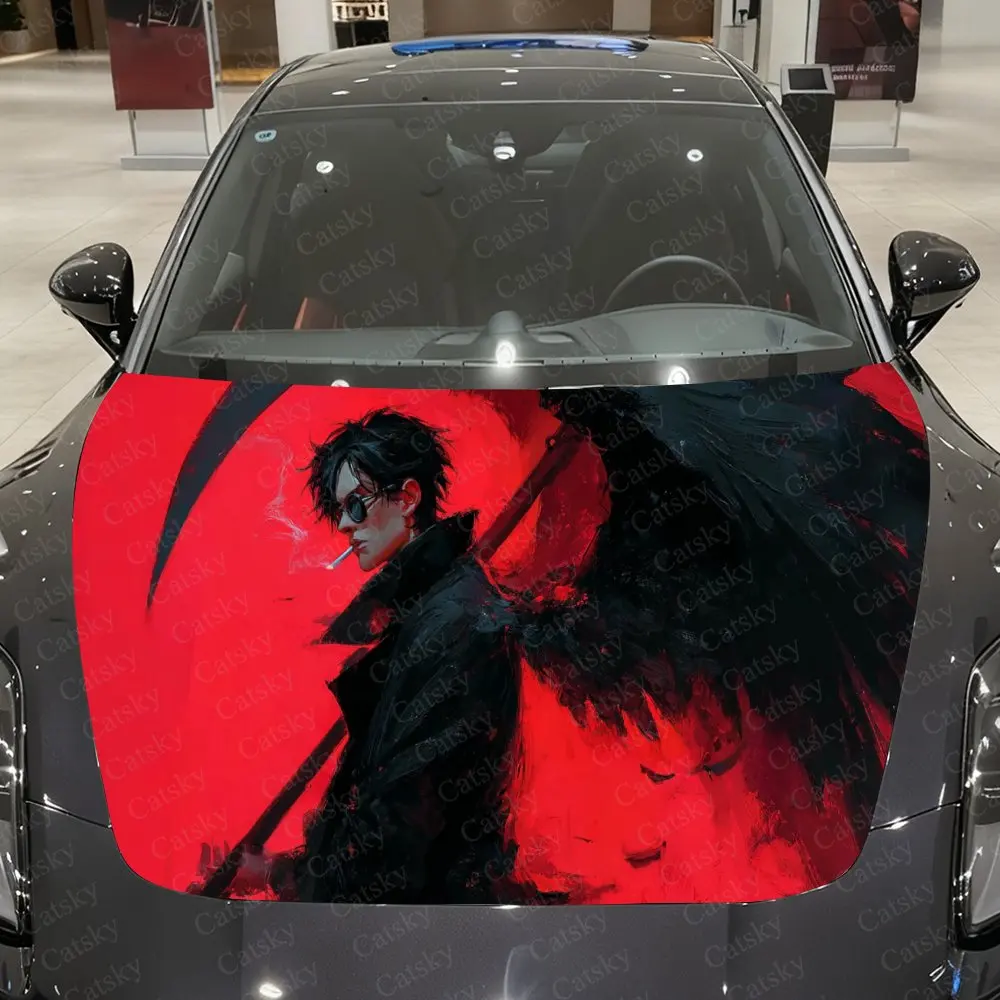 Red Flame Grim Reaper Trendy Man Car Vinyl Wrap, PVC Material Waterproof Car Hood Sticker, Self-Adhesive Scratch-Resistant Stick
Red Flame Grim Reaper Trendy Man Car Vinyl Wrap, PVC Material Waterproof Car Hood Sticker, Self-Adhesive Scratch-Resistant Stick