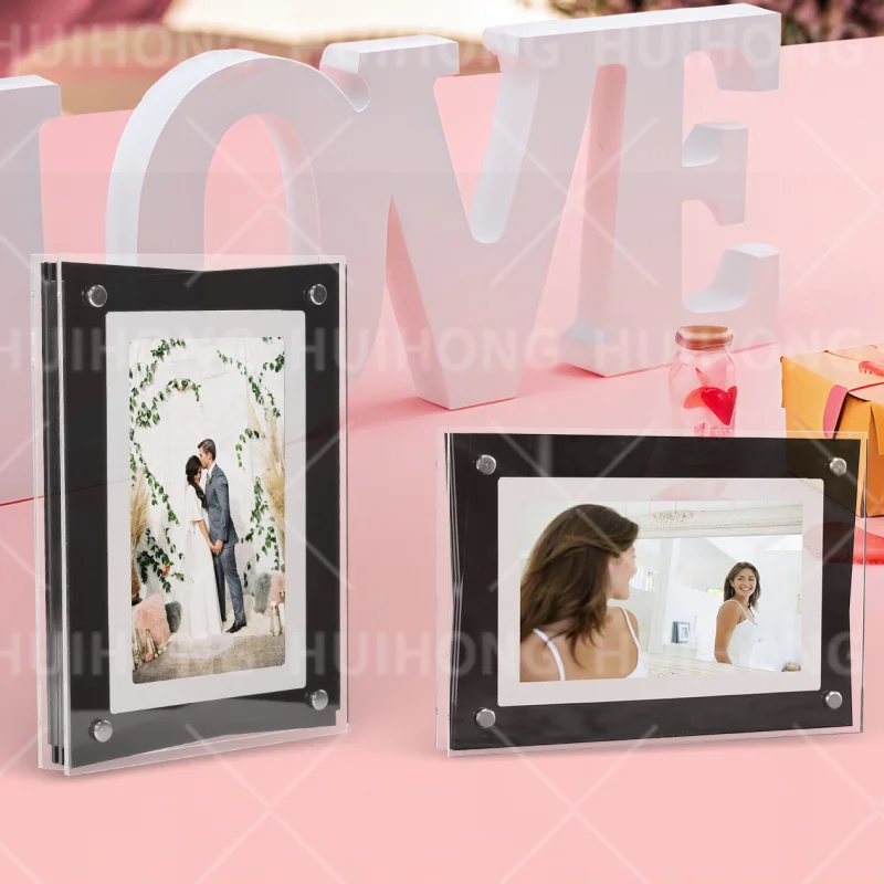 Customized Valentine's Day Black Acrylic Photo Album Electronic Photo Frame Photo Digital Player
Customized Valentine's Day Black Acrylic Photo Album Electronic Photo Frame Photo Digital Player