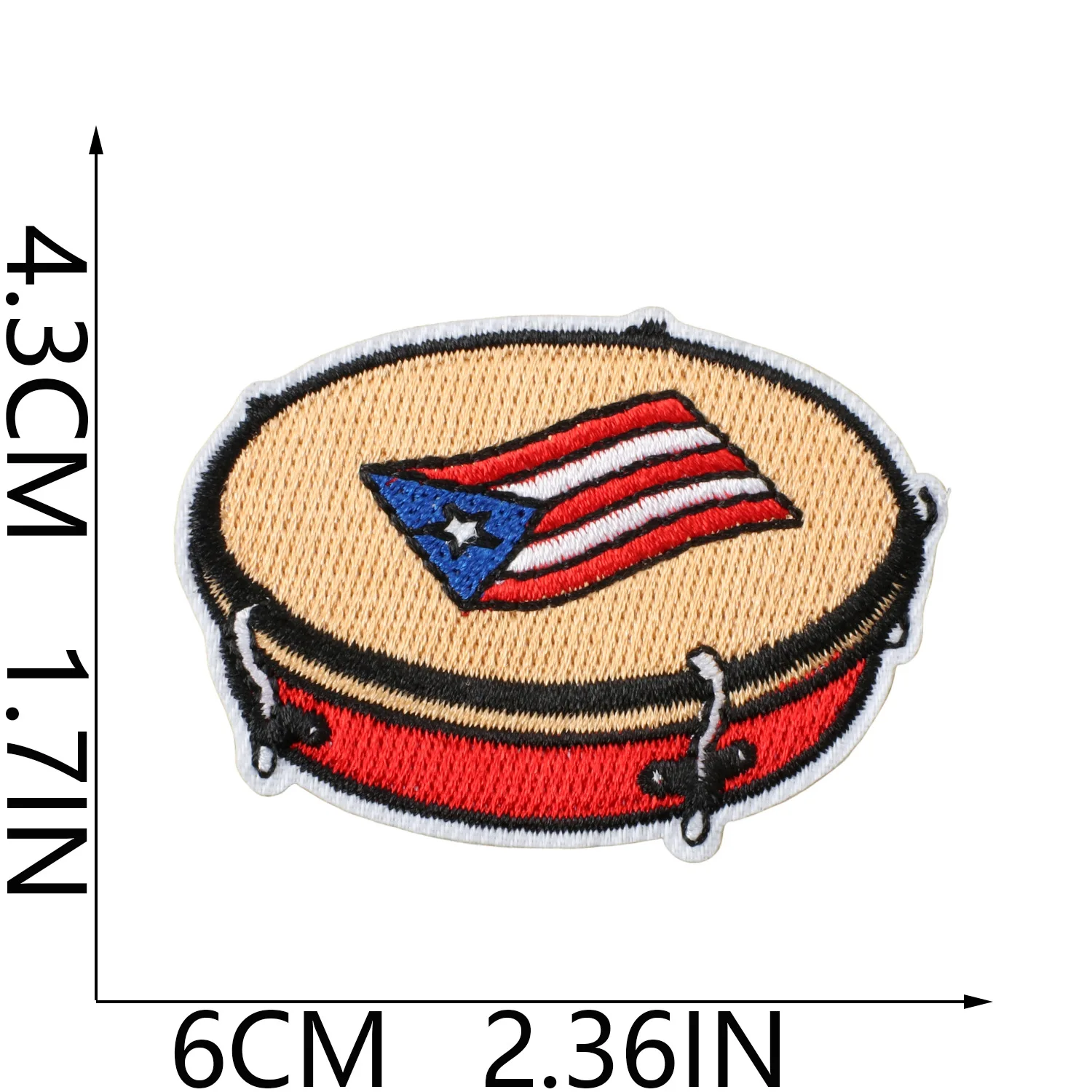 1PCS Puerto Rico Theme Embroidered Patch, Sublimation Iron on Sticker for Personalized Bag Jacket DIY
1PCS Puerto Rico Theme Embroidered Patch, Sublimation Iron on Sticker for Personalized Bag Jacket DIY