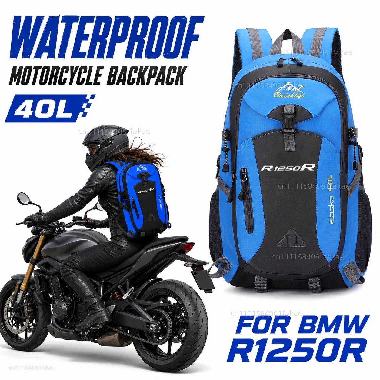 FOR BMW R1250R 2019-2026 Motorcycle Backpack 40L Waterproof Travel Backpack Outdoor Hiking Camping Daypack Lightweight Riding
FOR BMW R1250R 2019-2026 Motorcycle Backpack 40L Waterproof Travel Backpack Outdoor Hiking Camping Daypack Lightweight Riding