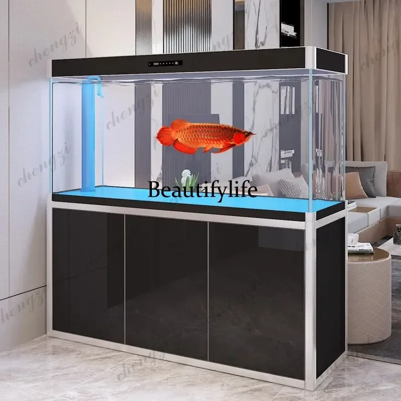 RR Premium Ecological Arowana Aquarium System - Large Floorstanding Ultra White Glass Tank with Advanced Dry-Wet Filtration
RR Premium Ecological Arowana Aquarium System - Large Floorstanding Ultra White Glass Tank with Advanced Dry-Wet Filtration