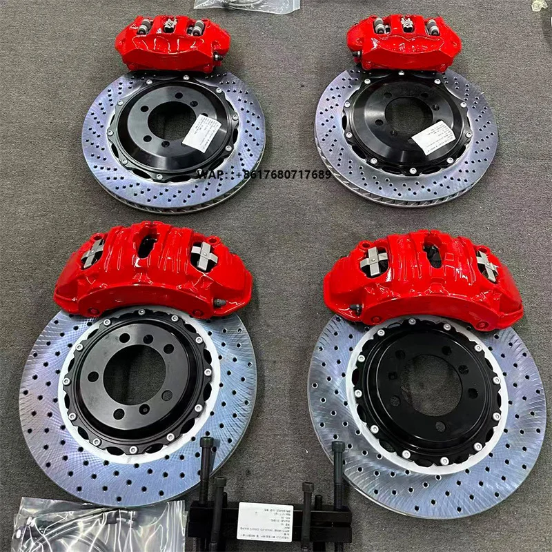 19Z Big Brake System Front 6 Piston Rear 4 Piston Brakes Suitable for Various Vehicle Models Improves Braking Performance
19Z Big Brake System Front 6 Piston Rear 4 Piston Brakes Suitable for Various Vehicle Models Improves Braking Performance