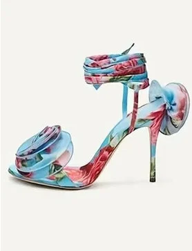 Cross Strap Round Toe Flowers Summer Women Shallow Sandals Stiletto High Heels Lace Up Design Large Size Fashion Party Shoes
Cross Strap Round Toe Flowers Summer Women Shallow Sandals Stiletto High Heels Lace Up Design Large Size Fashion Party Shoes