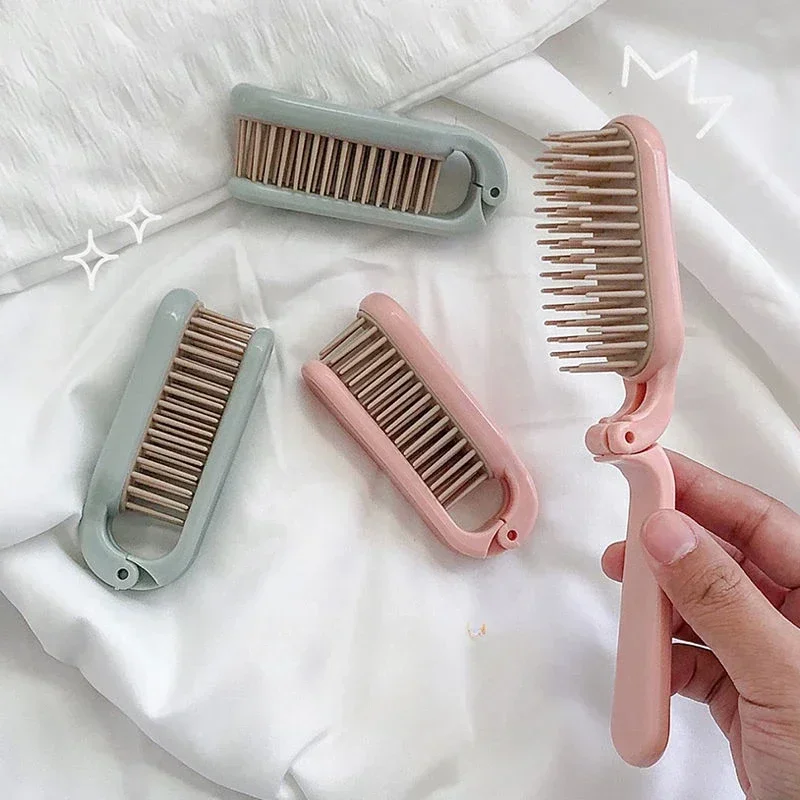 Air Cushion Hair Styling Comb Mini Folding Comb Women Portable Compact Comb Ins Cute Students Anti-static Massage Hair Brush
Air Cushion Hair Styling Comb Mini Folding Comb Women Portable Compact Comb Ins Cute Students Anti-static Massage Hair Brush
