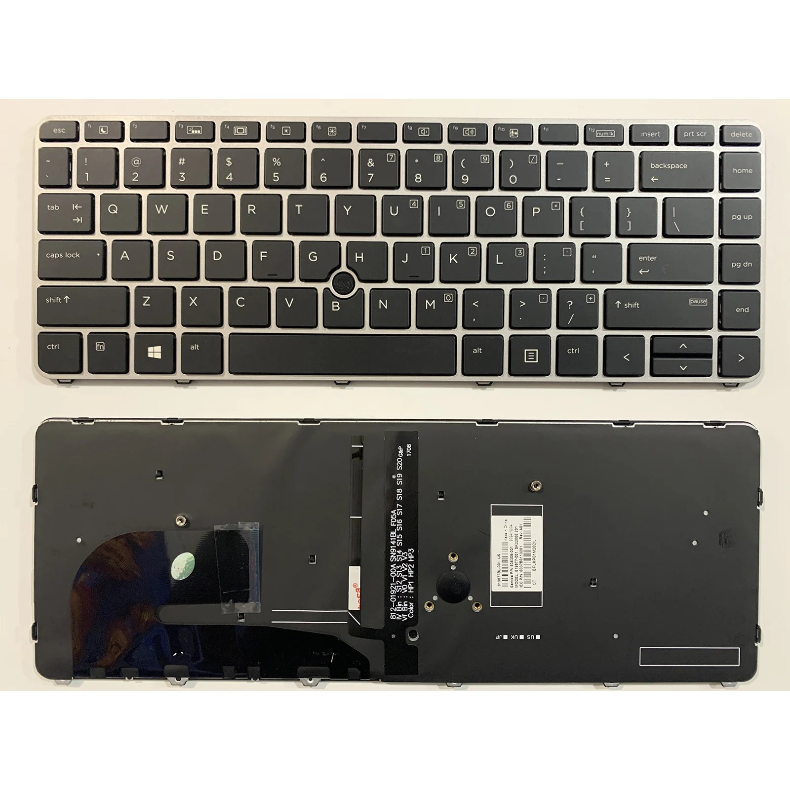 Laptop keyboard US Layout for HP EliteBook 840 G3 840 G4 745 G3 745 G4
Laptop keyboard US Layout for HP EliteBook 840 G3 840 G4 745 G3 745 G4