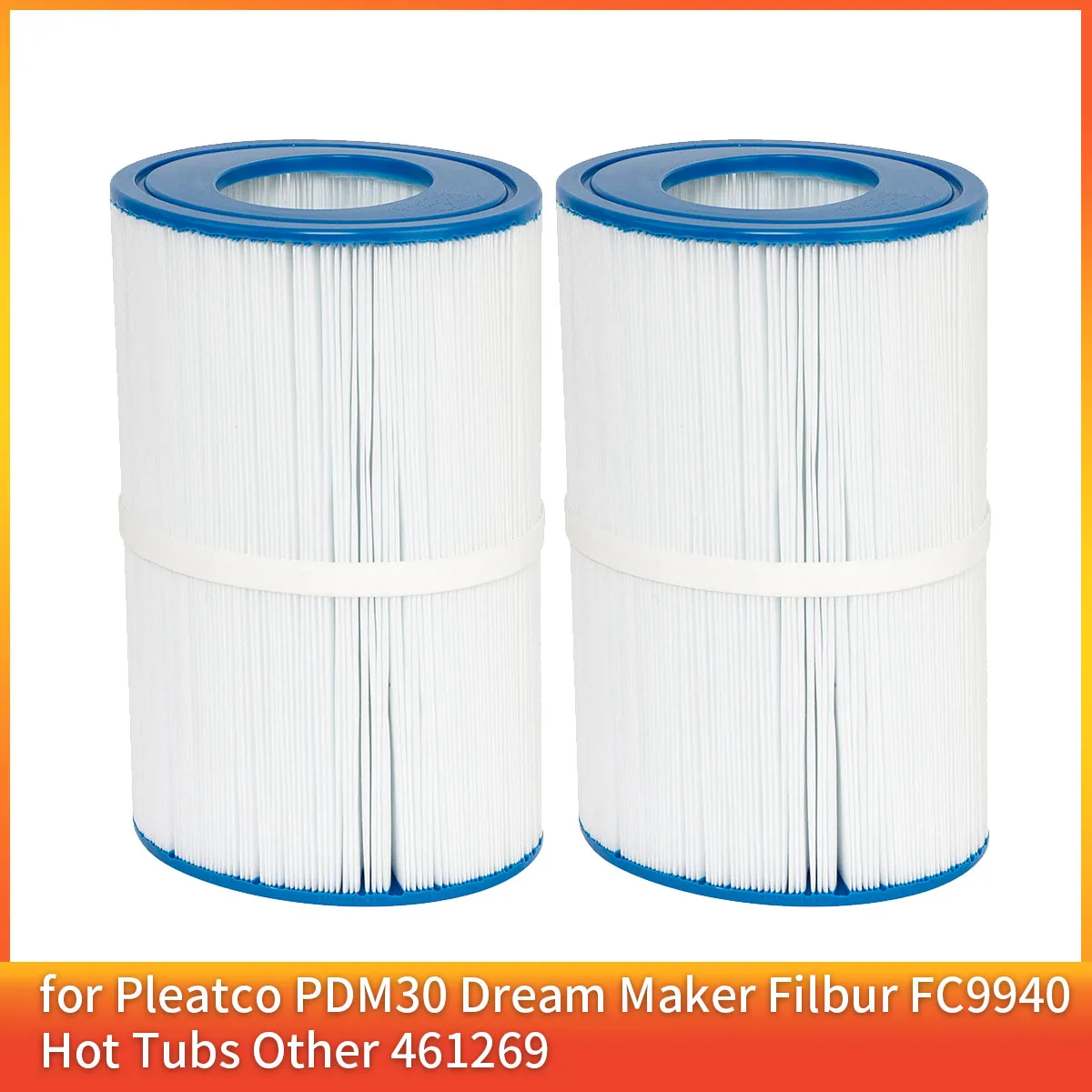 2 Pcs PDM30 Spa Filter, Cartridge Oval Filter for Pleatco PDM30 Dream Maker Filbur FC9940 Hot Tubs Other 461269
2 Pcs PDM30 Spa Filter, Cartridge Oval Filter for Pleatco PDM30 Dream Maker Filbur FC9940 Hot Tubs Other 461269