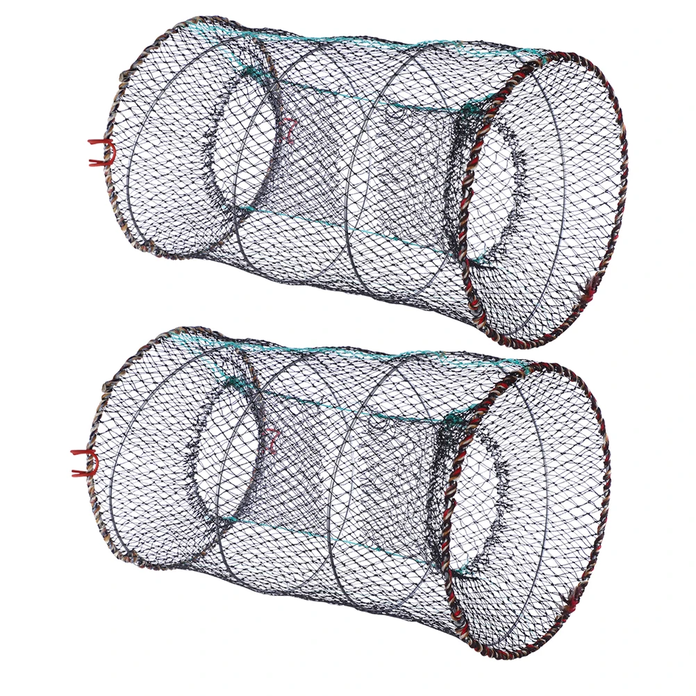 2pcs Foldable Fishing Net High Strength Material Durable Fine Mesh Crab Cages Catching Aquarium Storage Transport
2pcs Foldable Fishing Net High Strength Material Durable Fine Mesh Crab Cages Catching Aquarium Storage Transport