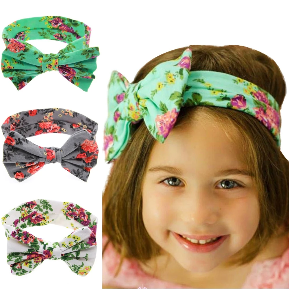 1pcs Cotton Elastic New Baby Girls Floral Print Top Bowknot Headband Infant Baby Girls's Headband
1pcs Cotton Elastic New Baby Girls Floral Print Top Bowknot Headband Infant Baby Girls's Headband