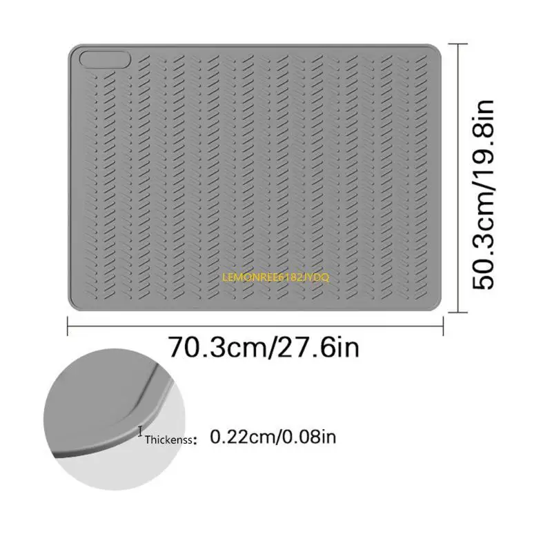 M7DF Heatproof Silicone Cover for Glass Top Stove Waterproof Large Dish Drying Mat Multifunctional Kitchen Tool
M7DF Heatproof Silicone Cover for Glass Top Stove Waterproof Large Dish Drying Mat Multifunctional Kitchen Tool