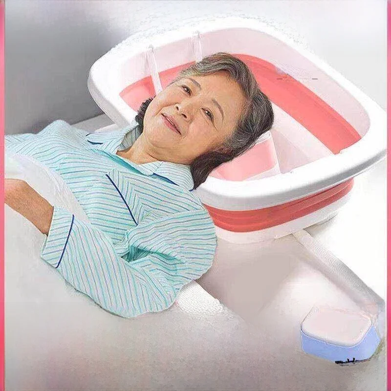 Bedridden Elderly People Hair Washing Basin Lie Flat Stacked Home Use Dementia Patient Care Bedside Hair Washing Tool
Bedridden Elderly People Hair Washing Basin Lie Flat Stacked Home Use Dementia Patient Care Bedside Hair Washing Tool