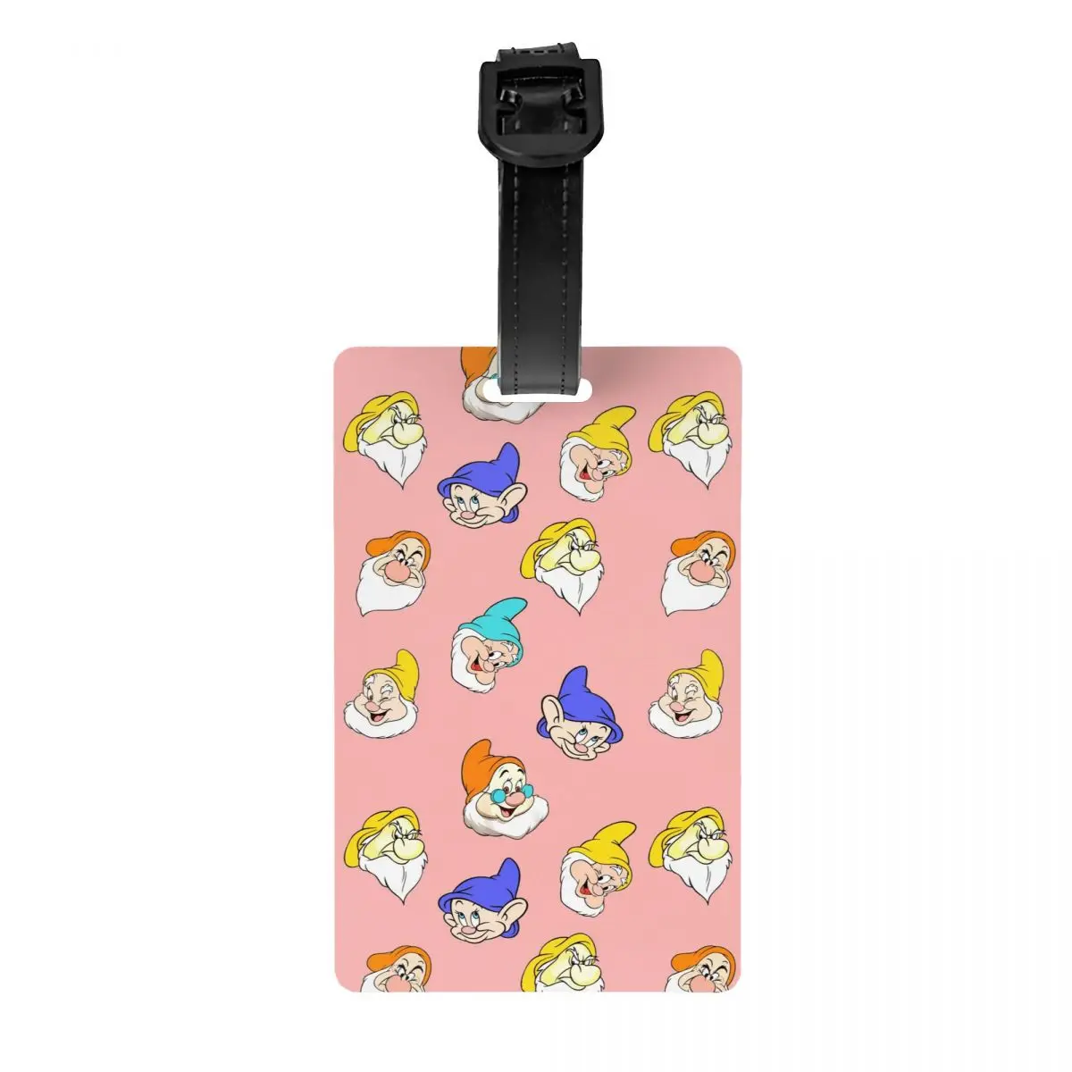 Изготовленная на заказ багажная бирка «Белоснежка и семь гномов», изготовленная на заказ багажная бирка, конфиденциальная обложка, имя, удостоверение личности 
Изготовленная на заказ багажная бирка «Белоснежка и семь гномов», изготовленная на заказ багажная бирка, конфиденциальная обложка, имя, удостоверение личности