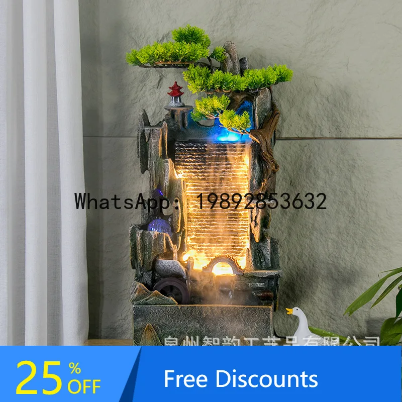 FZ Fake Mountain Fountain Water Flowing Ornament Water Fish Tank Living Room Office Wealth-Attracting Floor Decoration
FZ Fake Mountain Fountain Water Flowing Ornament Water Fish Tank Living Room Office Wealth-Attracting Floor Decoration