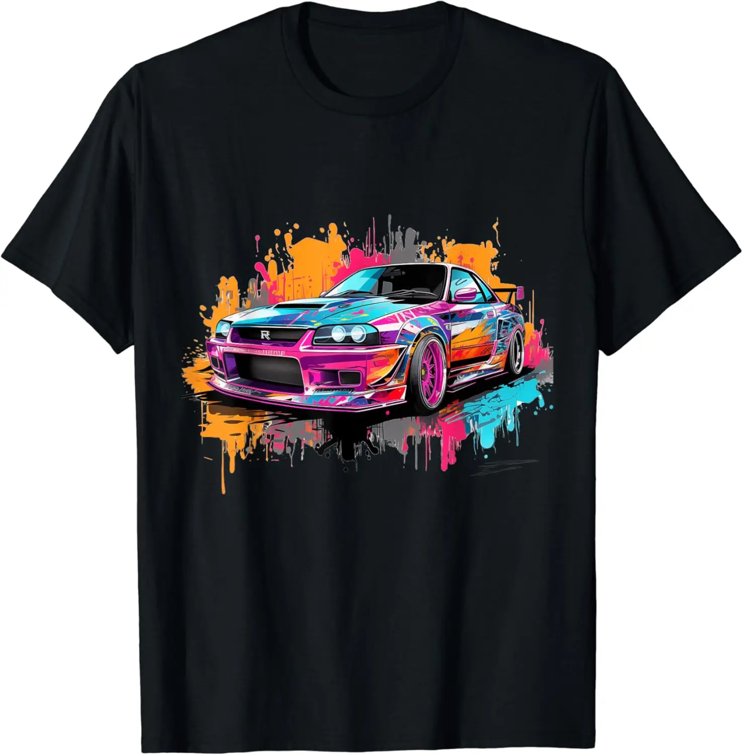 JDM Автомобильная Настройка японский внутренний рынок Автомобильная футболка для дрифтинга
JDM Автомобильная Настройка японский внутренний рынок Автомобильная футболка для дрифтинга