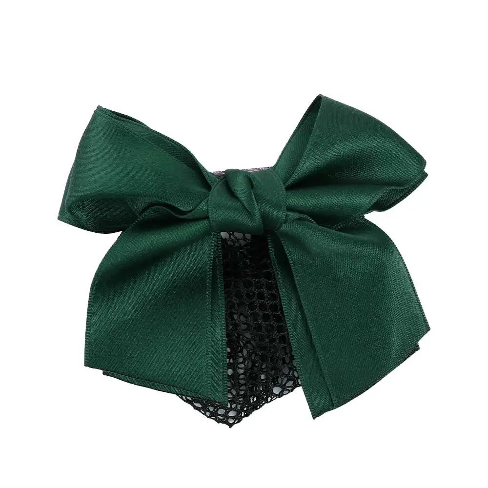 Vintage Elegant Hotel For Girls Bowknot Female Korean Bun Snood Women Spring Clip Ponytail Clip Hairgrips Cover Net
Vintage Elegant Hotel For Girls Bowknot Female Korean Bun Snood Women Spring Clip Ponytail Clip Hairgrips Cover Net