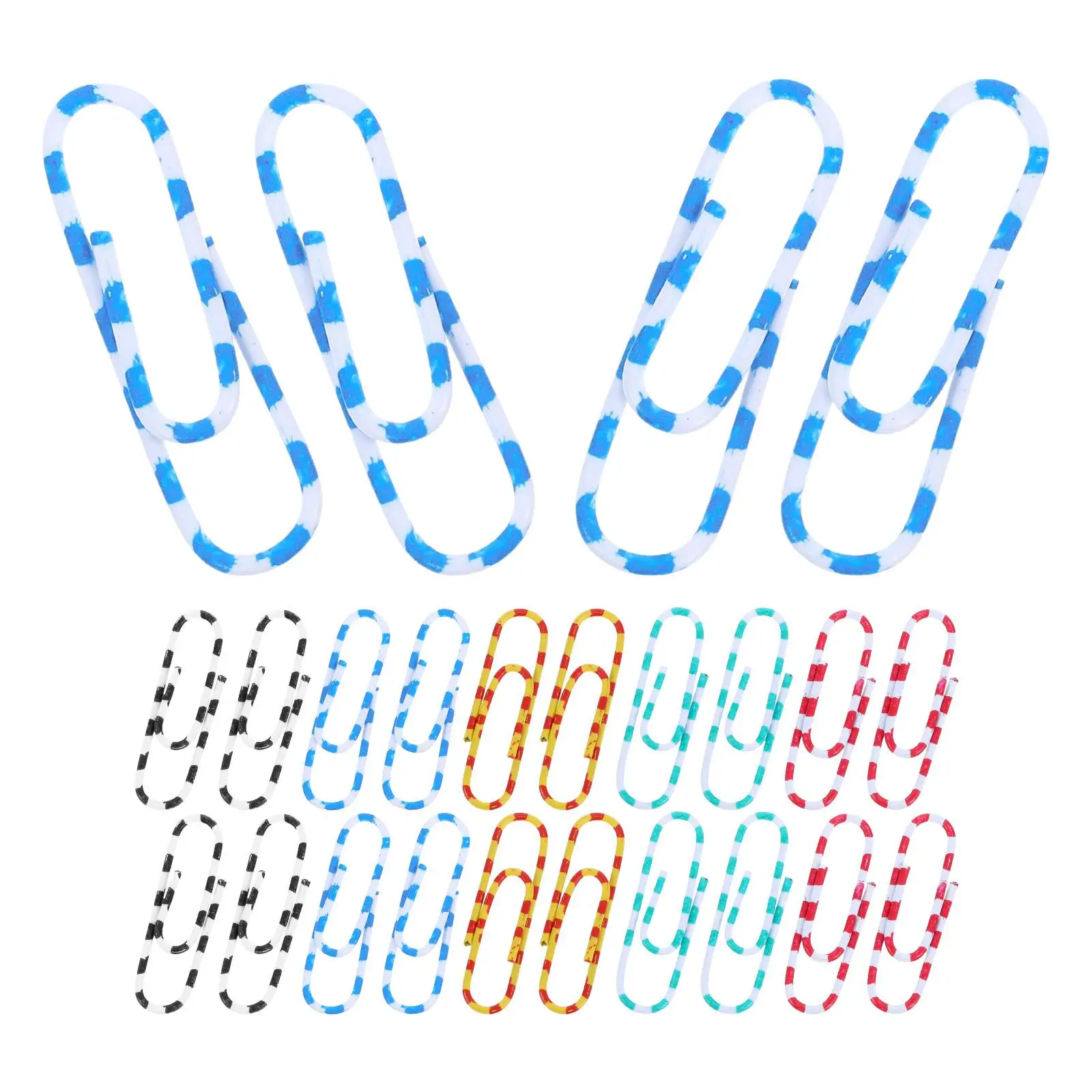 100pcs Zebra Pattern Paper Clips Small Binder Office Supplies Steel Compact Multifunctional Study Tasks
100pcs Zebra Pattern Paper Clips Small Binder Office Supplies Steel Compact Multifunctional Study Tasks