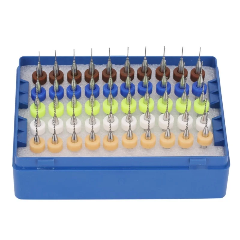 50 шт. твердосплавных микро-сверл 0,5-0,9 мм для гравировки печатных плат
50 шт. твердосплавных микро-сверл 0,5-0,9 мм для гравировки печатных плат