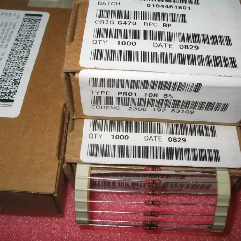 VISHAY 10R PR01 Thick Copper Foot Metal Film Resistance 0.25W Volume 1W Power
VISHAY 10R PR01 Thick Copper Foot Metal Film Resistance 0.25W Volume 1W Power