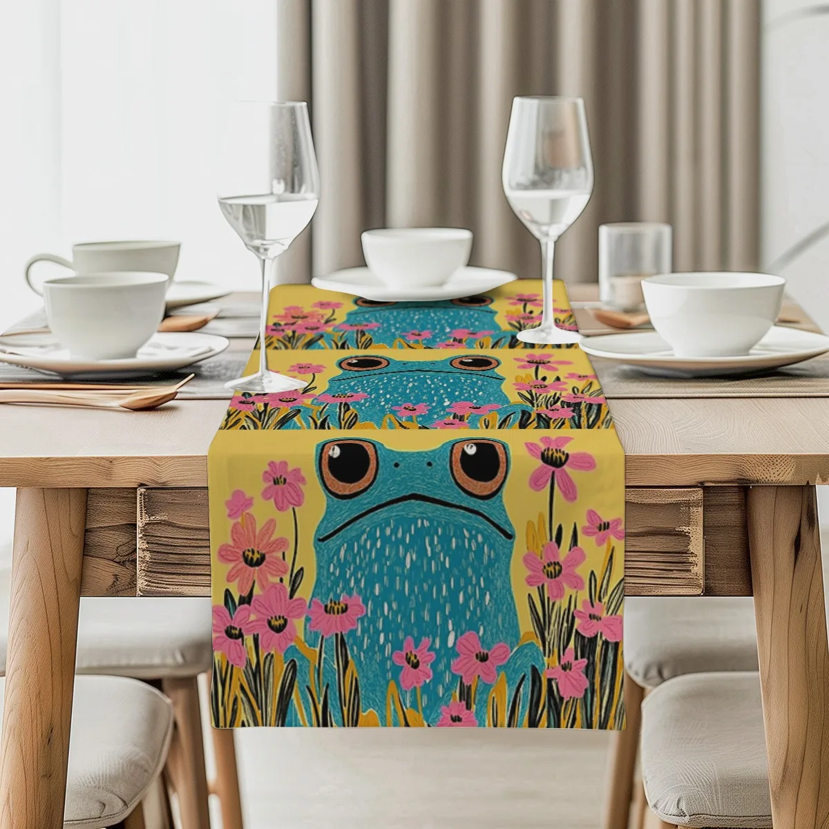 decoration table runner Spring Floral Groovy Tablecloth for festival home party decor,available in multiple lengths.
decoration table runner Spring Floral Groovy Tablecloth for festival home party decor,available in multiple lengths.