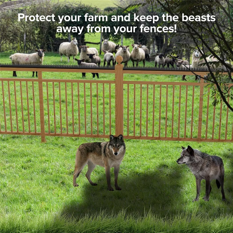 Anti Climb Fence Spikes Metal For Outdoor Walls Garden Fences, Intruder Deterrent Fence Wall Spikes For Thievesab13
Anti Climb Fence Spikes Metal For Outdoor Walls Garden Fences, Intruder Deterrent Fence Wall Spikes For Thievesab13