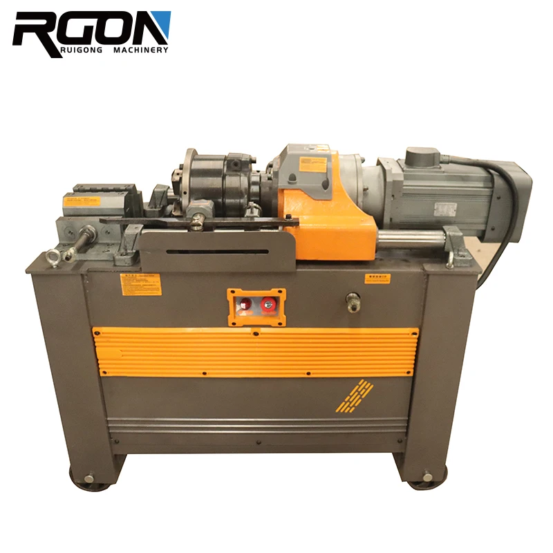 High Quality Steel Bar Straight Thread Rolling Machine New Used Condition Options Gear Thread Roller Components Screw Thread