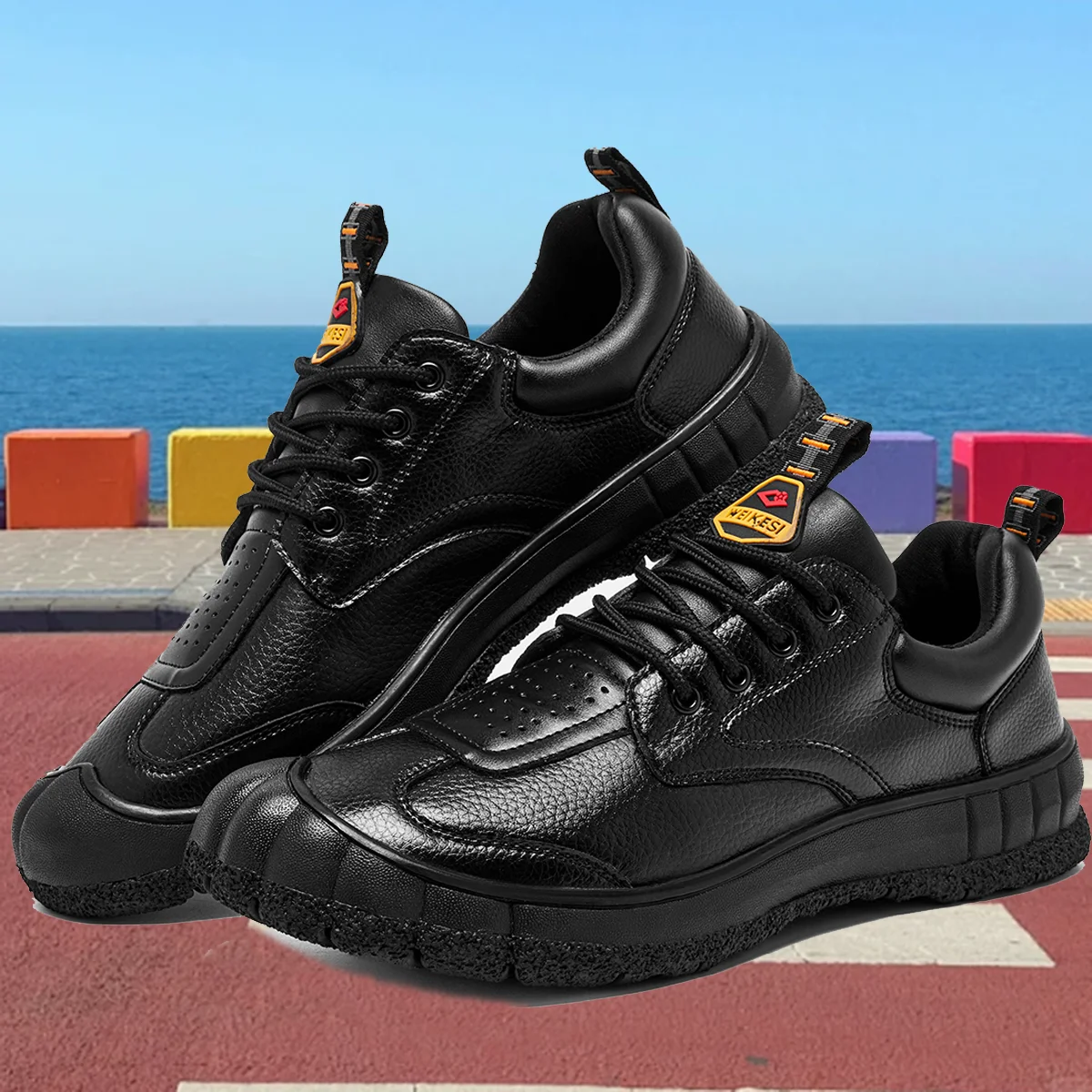 Новая модная черная обувь для мужчин и женщин, уличная спортивная обувь, износостойкие походные ботинки, повседневные мужские кроссовки, треккинговая обувь
Новая модная черная обувь для мужчин и женщин, уличная спортивная обувь, износостойкие походные ботинки, повседневные мужские кроссовки, треккинговая обувь