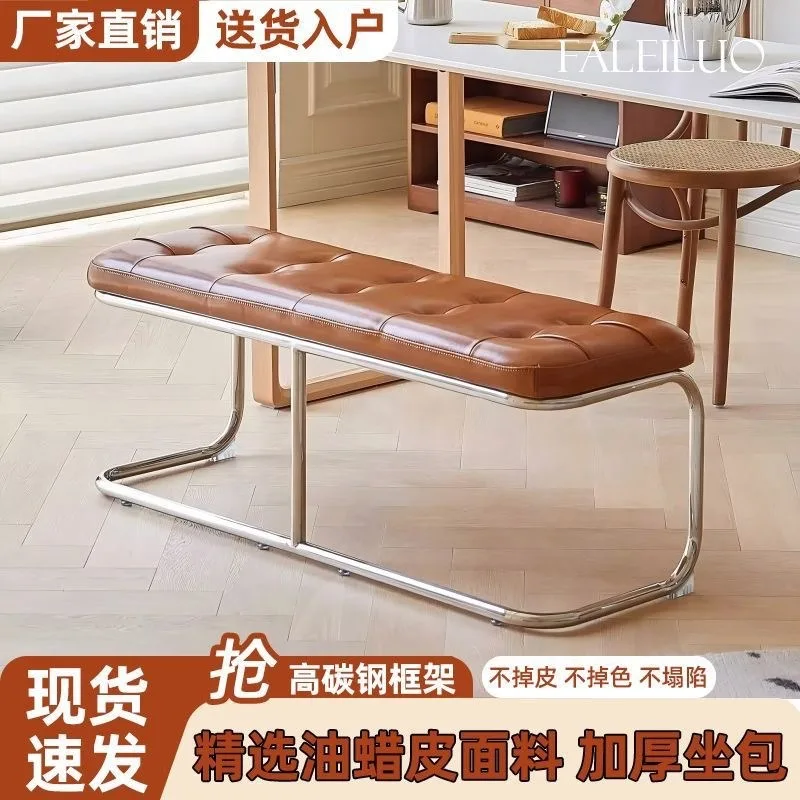 Shoe changing stool, bedroom, end stool, sofa stool, household soft bag, dining chair cloakroom, bathroom, retro bench
Shoe changing stool, bedroom, end stool, sofa stool, household soft bag, dining chair cloakroom, bathroom, retro bench