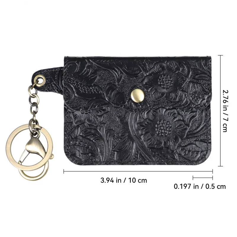 Vintage Genuine Leather Wallets Men'S Women'S Coin Purses Portable Storage Bag Card Holder With Keyring
Vintage Genuine Leather Wallets Men'S Women'S Coin Purses Portable Storage Bag Card Holder With Keyring
