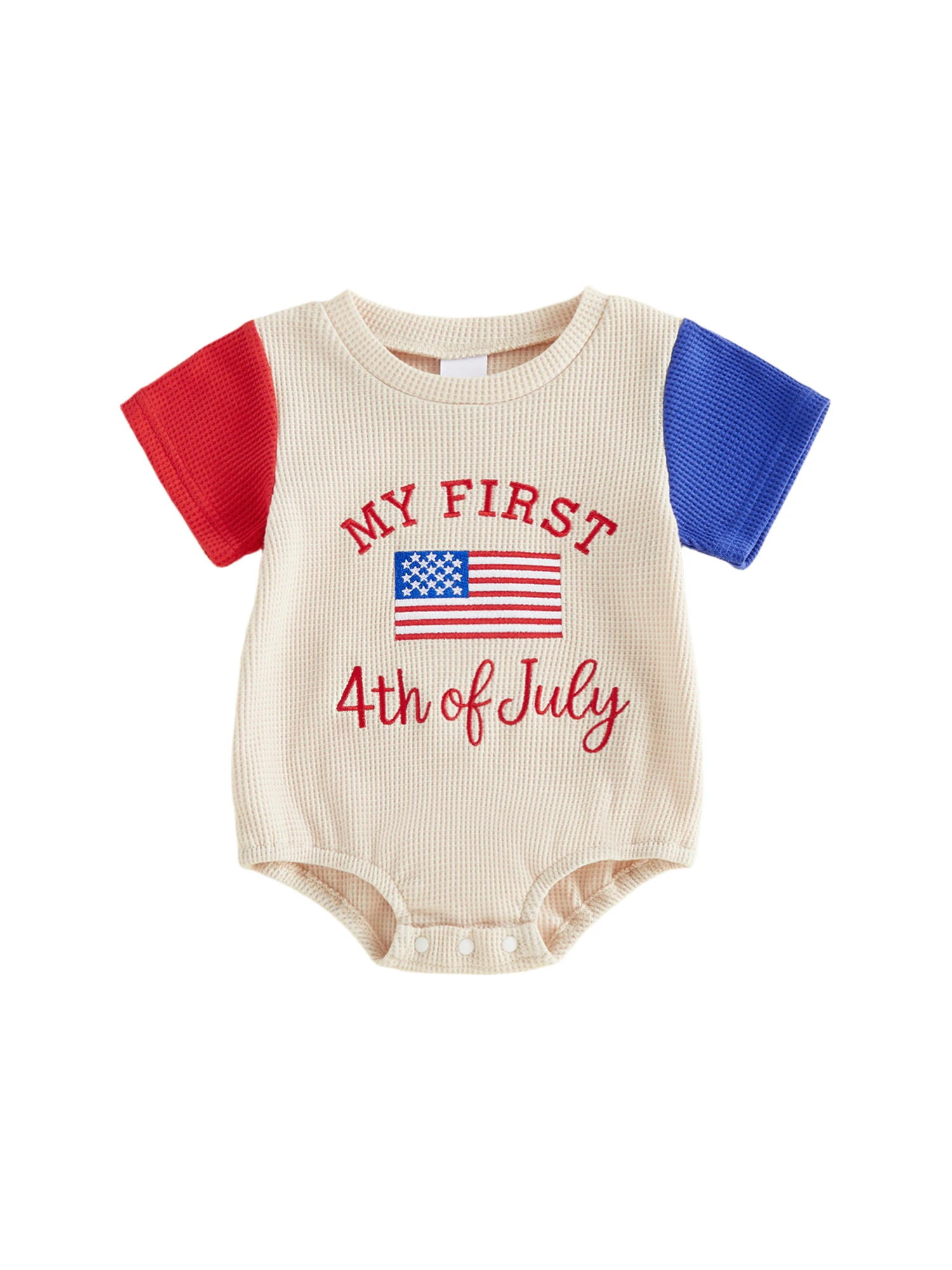 Independence Day Infant USA Flag Print Short Sleeve Romper Adorable Patriotic Outfit for Baby s First 4th of July
Independence Day Infant USA Flag Print Short Sleeve Romper Adorable Patriotic Outfit for Baby s First 4th of July