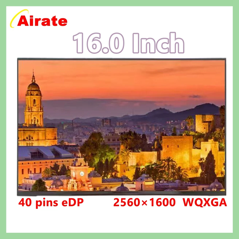 16" 120Hz LCD Screen NE160QDM-N41 LP160WQ2-SPD1 B160QAN03.K MNG007DA1-P Display Panel Matrix Replacement 2560x1600 eDP 40 Pins
16" 120Hz LCD Screen NE160QDM-N41 LP160WQ2-SPD1 B160QAN03.K MNG007DA1-P Display Panel Matrix Replacement 2560x1600 eDP 40 Pins