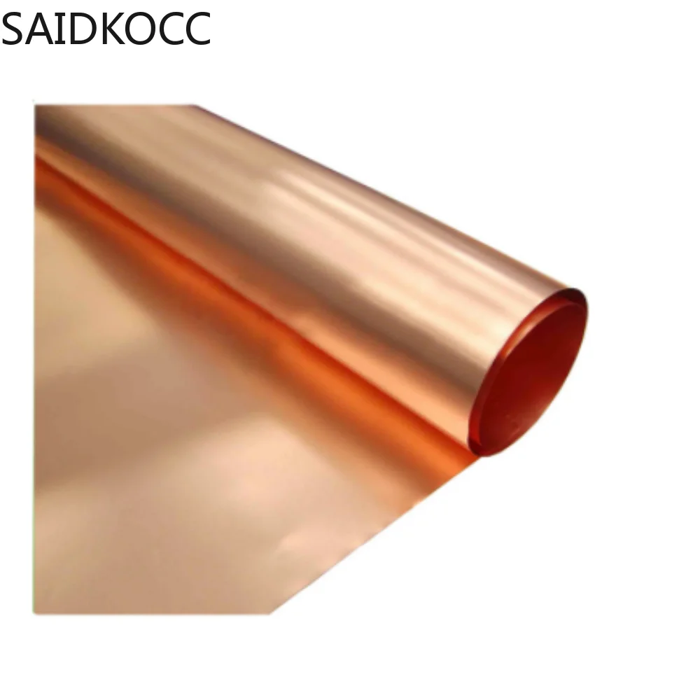 Медная фольга SAIDKOCC Cu для лаборатории, литий-ионный аккумулятор, анодный материал для сборки монет
Медная фольга SAIDKOCC Cu для лаборатории, литий-ионный аккумулятор, анодный материал для сборки монет