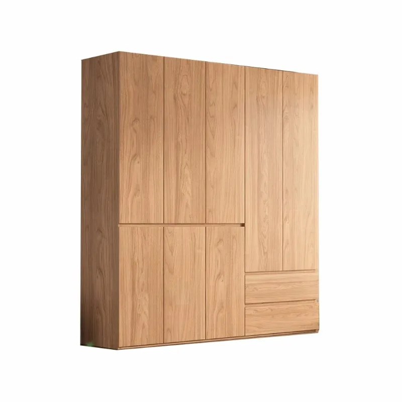 Sectional one-door to-top oak all-solid wood wardrobe home bedroom north, pure log color wardrobe cabinet
Sectional one-door to-top oak all-solid wood wardrobe home bedroom north, pure log color wardrobe cabinet