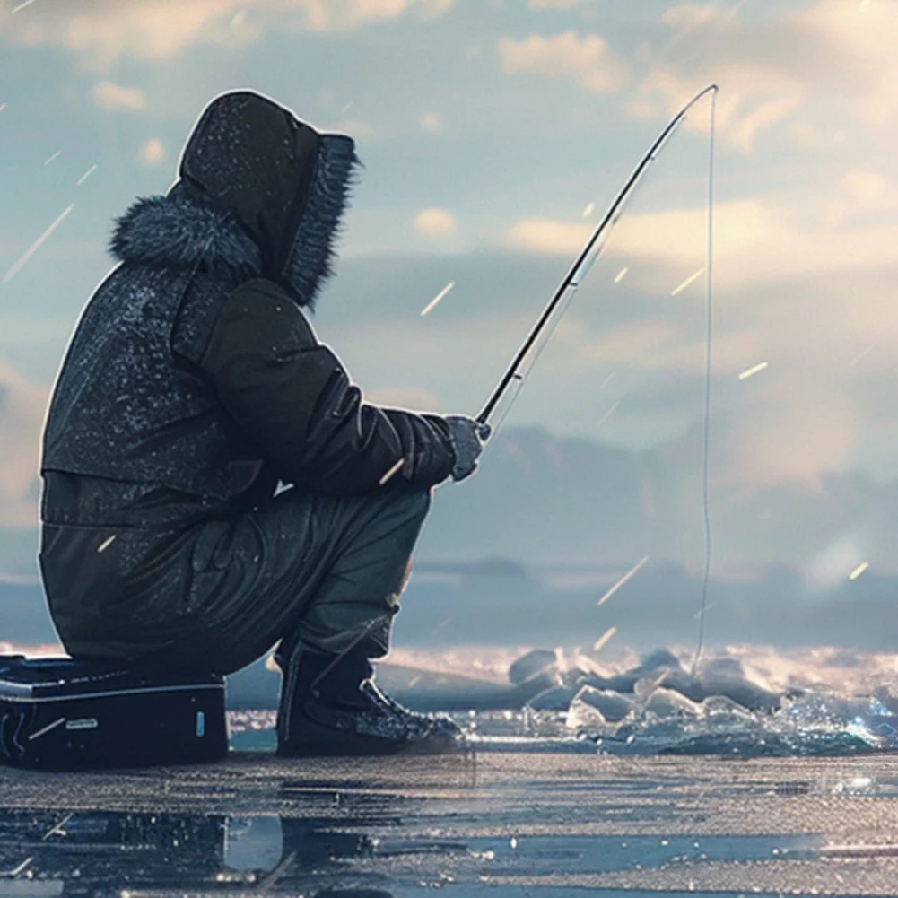 Camping Fishing Trip Fishing Reel Lightweight Fishing Rod 500g Fishing Weight Fiberglass Material Large Hole Ring
Camping Fishing Trip Fishing Reel Lightweight Fishing Rod 500g Fishing Weight Fiberglass Material Large Hole Ring