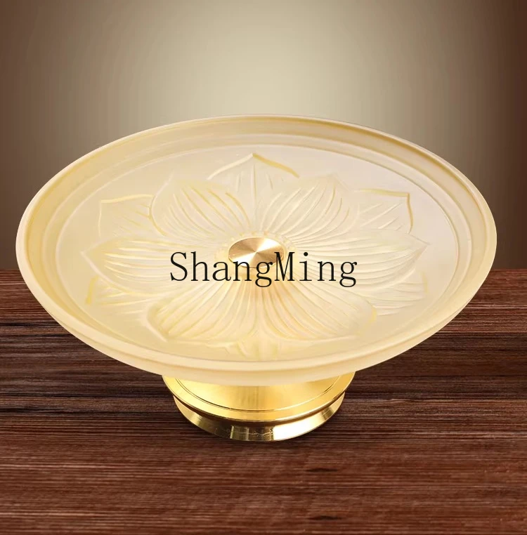 PYH glazed fruit plate for household use, Buddha before offering Buddha tribute fruit plate, fruit plate indoor
PYH glazed fruit plate for household use, Buddha before offering Buddha tribute fruit plate, fruit plate indoor