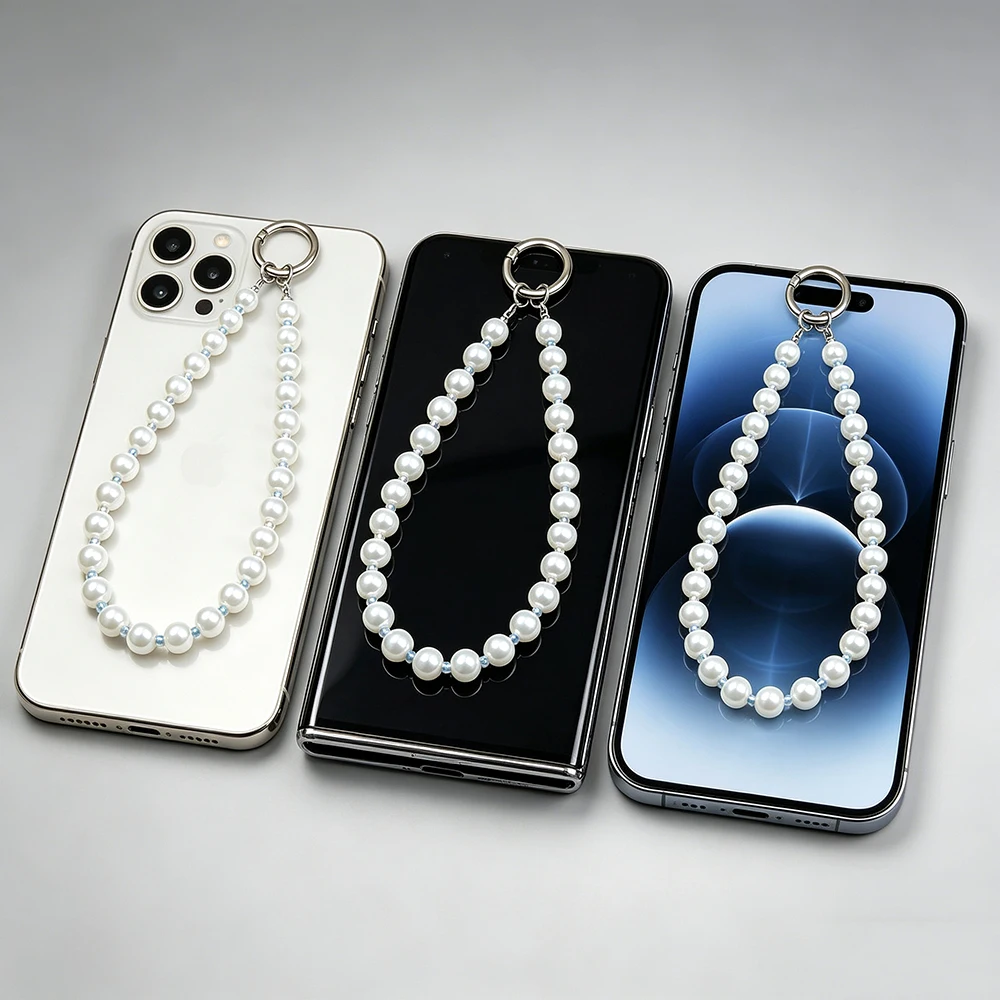 Anti Theft Short Phone Wrist Strap Minimalist Pearl Beaded Bracelet Lanyard for Mobile Phone Case Women's Jewelry Bag Key Chain
Anti Theft Short Phone Wrist Strap Minimalist Pearl Beaded Bracelet Lanyard for Mobile Phone Case Women's Jewelry Bag Key Chain