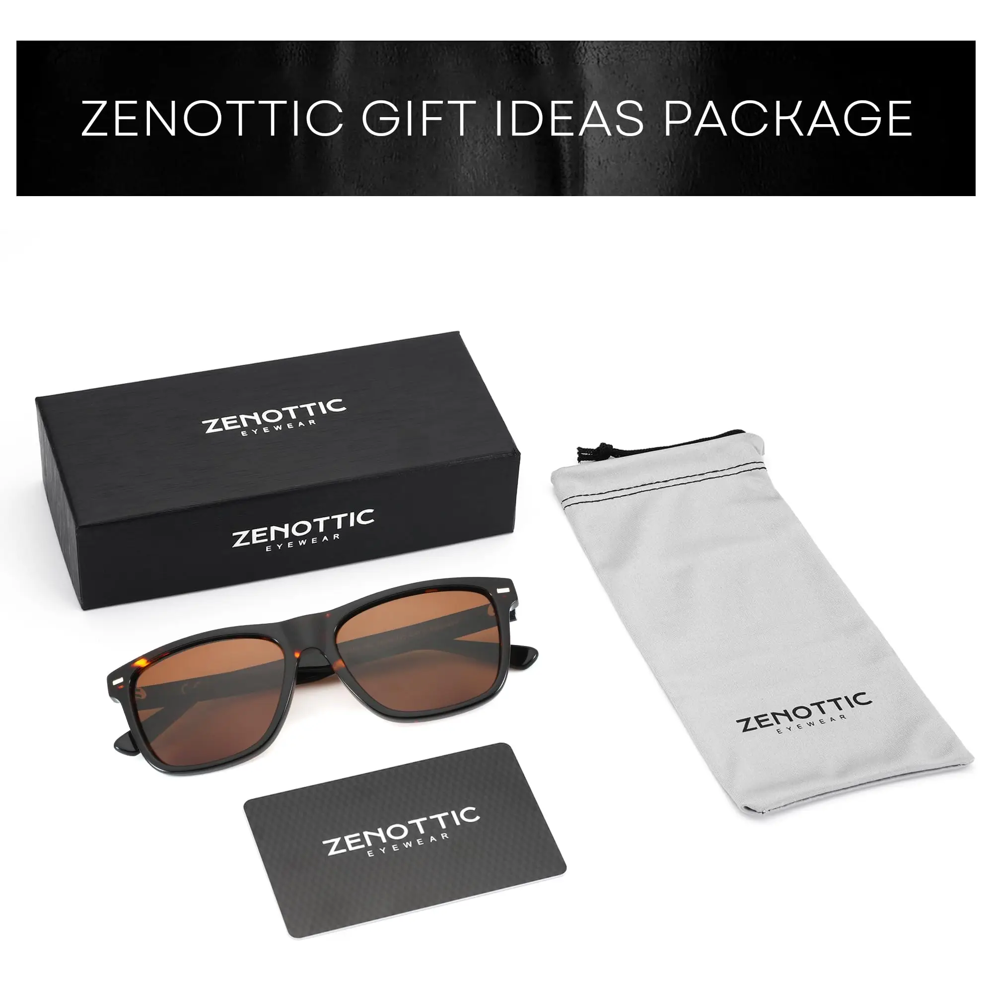 ZENOTTIC Square Sunglasses Mens Polarized: Square Sunglasses UV400 Protection - Classic Sunglass Retro Frame
ZENOTTIC Square Sunglasses Mens Polarized: Square Sunglasses UV400 Protection - Classic Sunglass Retro Frame
