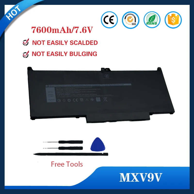 7.6V 7600mAh NEW MXV9V 60W Laptop Battery For Dell inspiron 7306 2-in-1 Latitude 13 5300 5310 7300 7400 0G74G
7.6V 7600mAh NEW MXV9V 60W Laptop Battery For Dell inspiron 7306 2-in-1 Latitude 13 5300 5310 7300 7400 0G74G