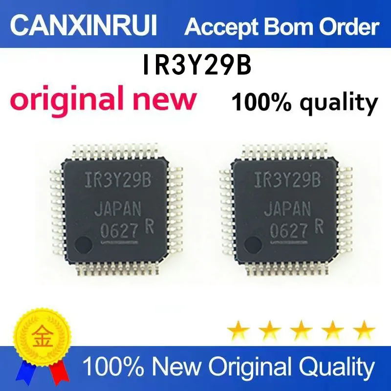 (5-100 pieces)Brand new original IR3Y29B packaged QFP48 LCD screen display chip SMT IC
(5-100 pieces)Brand new original IR3Y29B packaged QFP48 LCD screen display chip SMT IC