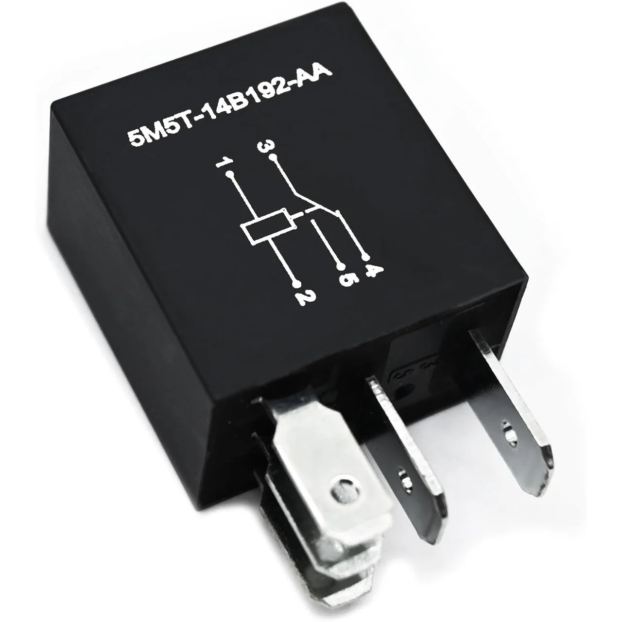 Accessory Power Relay 5M5Z-14N089-BA for Ford F-150 F-250 F-350 Explorer 12V 20A 5 Pin
Accessory Power Relay 5M5Z-14N089-BA for Ford F-150 F-250 F-350 Explorer 12V 20A 5 Pin