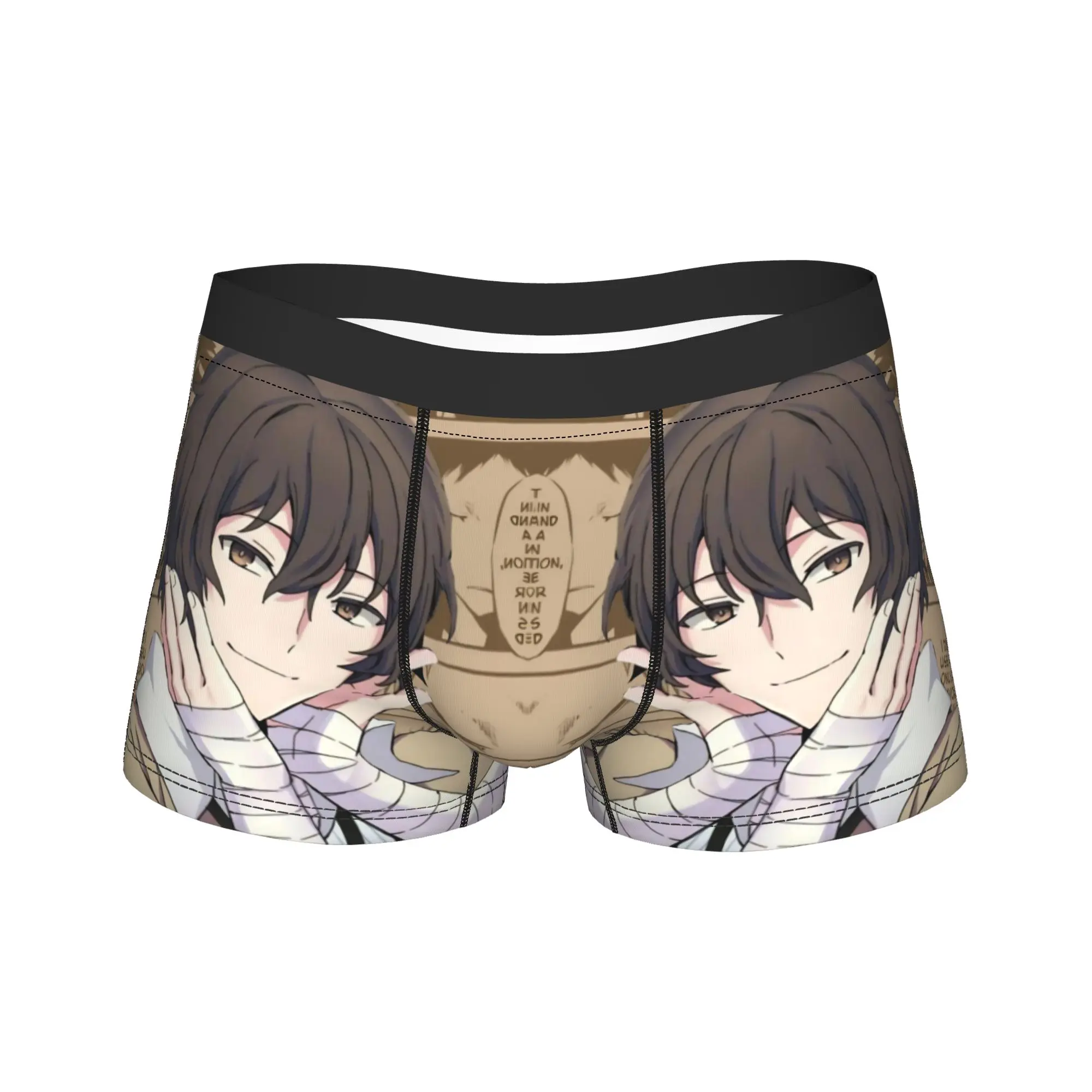 Dazai Bungo Stray Dogs Shorts Briefs Underwear Trenky Males Sexy Soft Trunk Printed Oversize Panties
Dazai Bungo Stray Dogs Shorts Briefs Underwear Trenky Males Sexy Soft Trunk Printed Oversize Panties